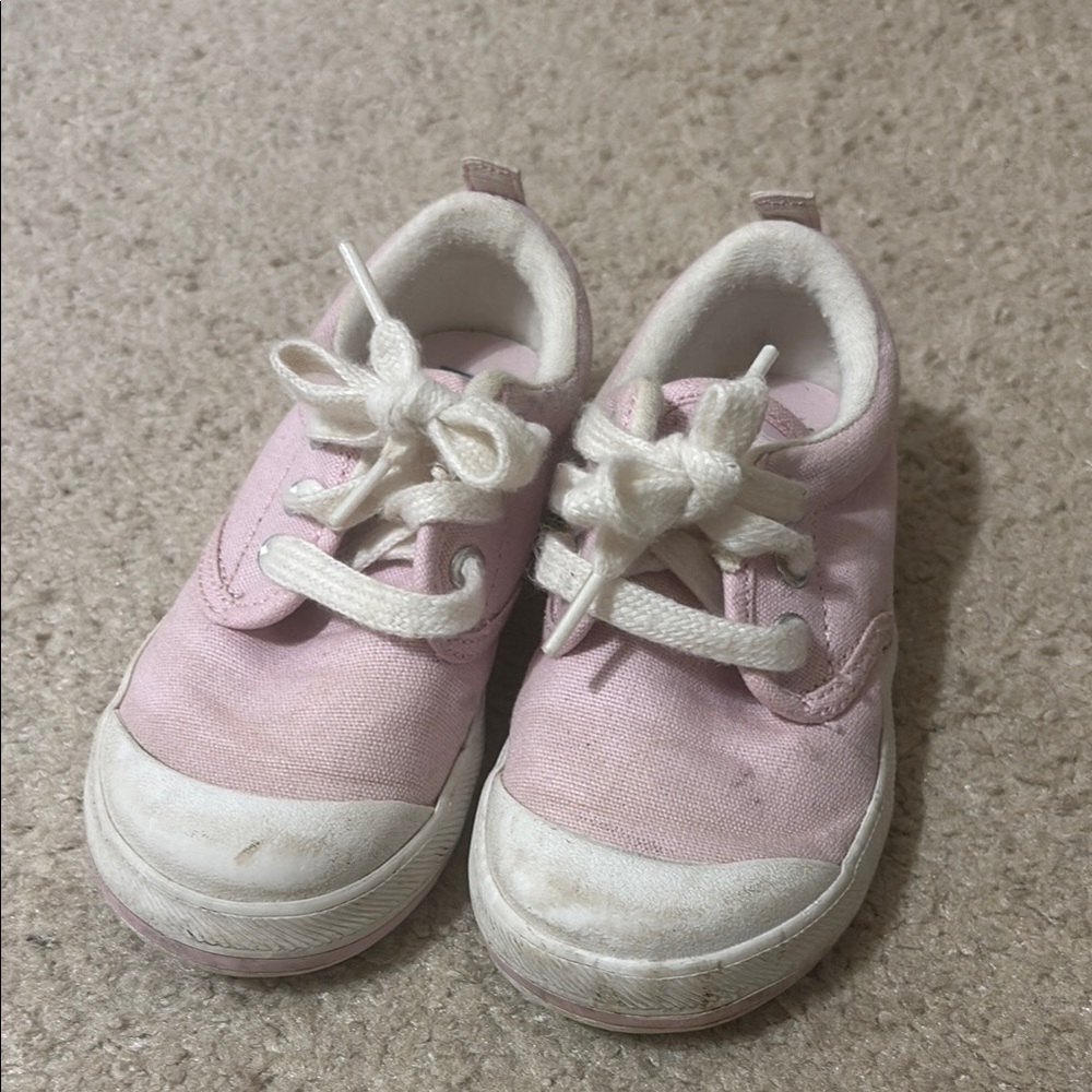 Keds Pink and White Classic Sneakers